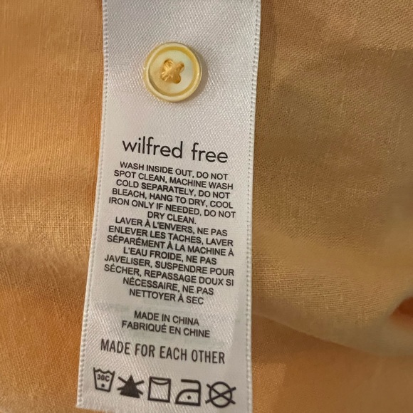 Aritzia Wilfred Free Relaxed Linen Shirt - Picture 7 of 8